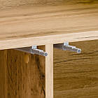 Вітрина висока THIN ASM MEBLE вотан/чорний, фото 6