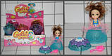 Дитяча Лялька в креманці з морозивом | Іграшка-сюрприз Лялечка Трансформер в кексі Cupcake (світло, звук), фото 5