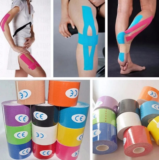 Кинезио Тейп Kinesiology Tape 5см Х 5м (водостойкий и Дышащий) — в ...