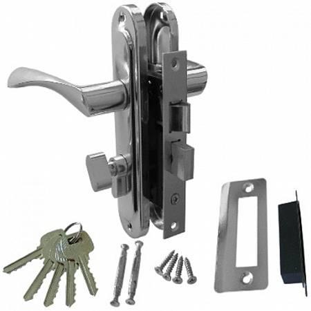 Замок врезной Avers 0823/60-C-Ni, фото 1