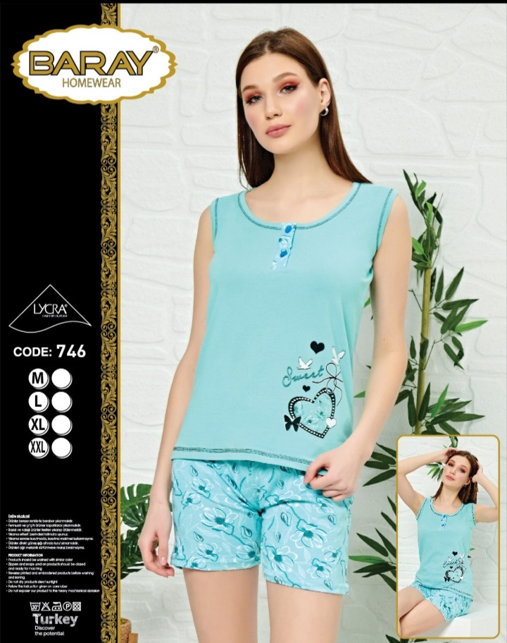 Піжама з шортами,Baray, фото 1