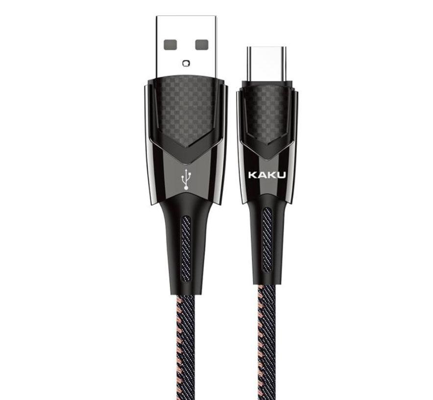 USB кабель Kaku KSC-192 USB - Type-C 1.2m - Black, фото 1