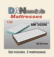 Материал для диорам. Элементы кровати-матрасы. 1/35 DANMODELS DM35290