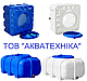 Пластикові ємності для води 500 літрів квадратні. Бак для води 500 літрів. Бочка пластикова для води 500 л., фото 5