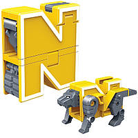 Робот трансформер Лингво зообот XINLE XIN робот трансформер Тигр английская буква N (2911)