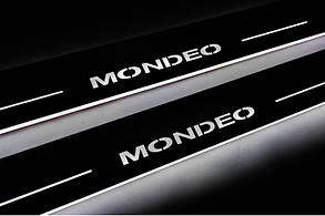 Накладки на пороги для Ford Mondeo IV (2007-2012)