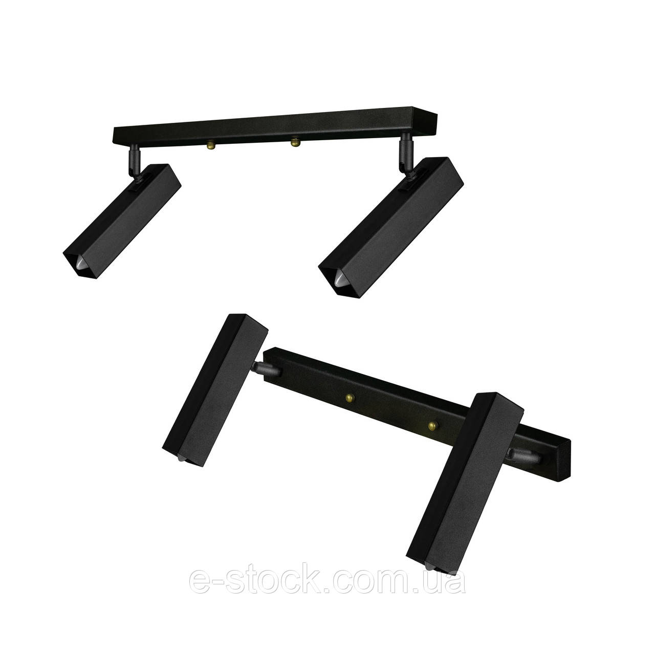 Світильник лофт MSK Electric з поворотними плафонами спот SQ 1840-2