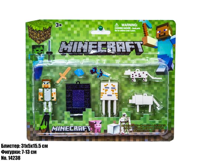Фігурки Minecraft в блістері 14238