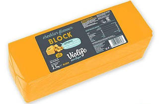Пісний Сир Чеддер  т.м. VioLife (Cheddar) 2,5 kg HoReCa