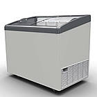 Морозильна камера 300 л 4 кошика, з випуклим склом STORМ   -18…-25°С, морозильний ларь торговий, фото 2