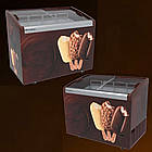 Морозильна камера 300 л 4 кошика, з випуклим склом STORМ   -18…-25°С, морозильний ларь торговий, фото 7