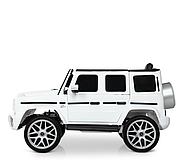 Дитячий електромобіль джип Bambi (M 4214EBLR) з двома моторами Білий, фото 2