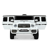 Дитячий електромобіль джип Bambi (M 4214EBLR) з двома моторами Білий, фото 3