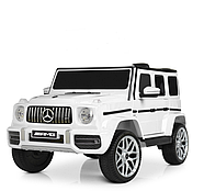 Дитячий електромобіль джип Bambi (M 4214EBLR) з двома моторами Білий, фото 5