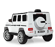 Дитячий електромобіль джип Bambi (M 4214EBLR) з двома моторами Білий, фото 4