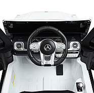 Дитячий електромобіль джип Bambi (M 4214EBLR) з двома моторами Білий, фото 7