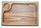 Дерев'яна дошка для подачі блюд, 30х20, фото 2