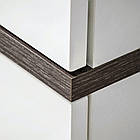 Вітрина висока CROSS ASM MEBLE білий/перла в'яз/білий глянець, фото 5