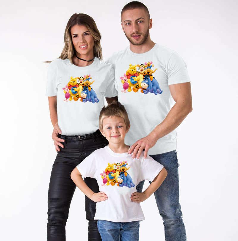 Футболки Фемілі Лук Family Look для всієї родини "Вінні Пух і все, все, все" Push IT
