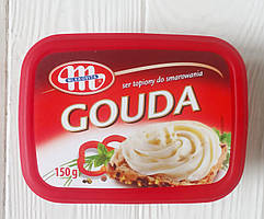 Сир вершковий Mlekovita Gouda 150гр (Польща)