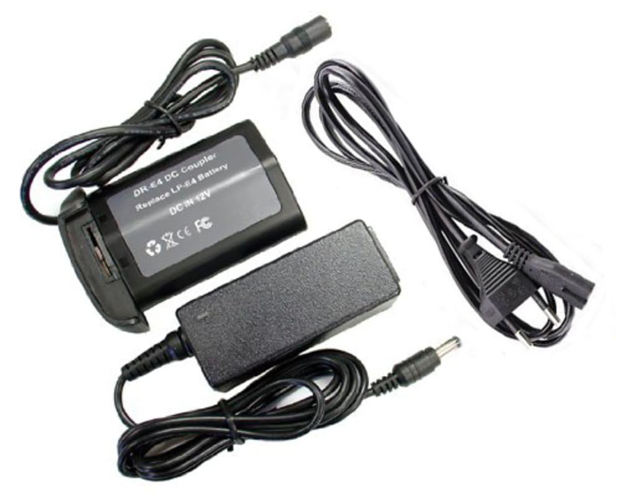 Мережевий адаптер ACK-E4 (AC-E4+DR-E4) для Canon EOS 1D Mark III, 1D Mark IV, 1D X, 1D X Mark II живлення від мережі