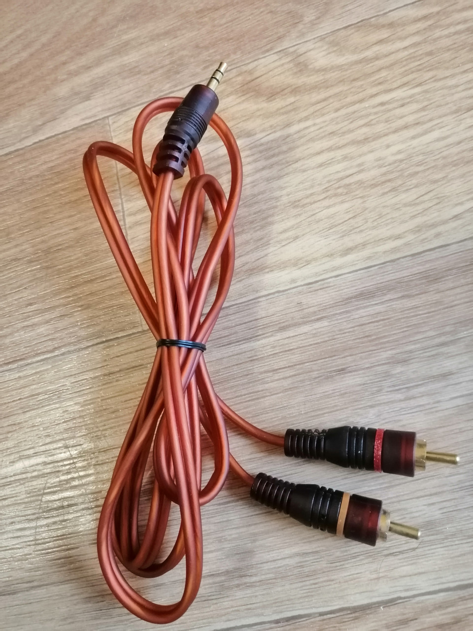 AUX АУХ Аудіо AV кабель (шнур) 3,5 — 2 тюльпани RCA
