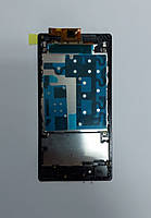 Дисплей Sony Xperia Z1 C6902 L39h /C6903/C6906/C6943 модуль з тачскріном і рамкою Black