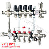Колектор з вбудованим смесит. вузлом KOER KR.S1013-4 1 "х4 SUS304 і євроконус 3 / 4-16 (KR2947), фото 5