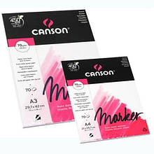 Склейка для маркерів Marker А4 (21*29,7 см) 70г, 70л, Canson