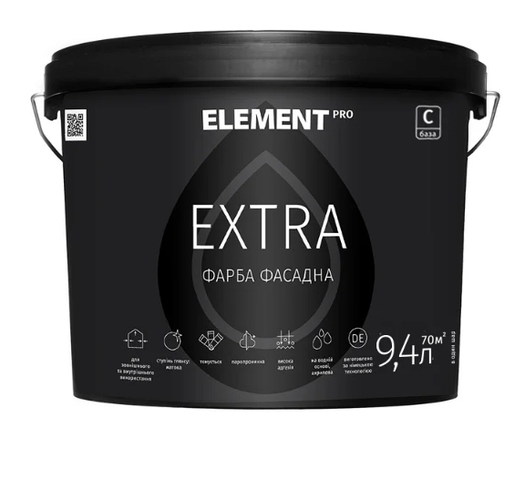 Фарба фасадна Element Pro Etra (Б 3) — 1 л.