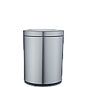 Відро для сміття JAH 10 л (кругле, без кришки, колір срібний металік, з внутрішнім відром), фото 8