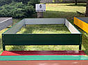 Розмір 2500х1250х190, бортик для грядок, бордюр, грядка, короб, більше 30 кольорів.,висока грядка збірна, фото 3