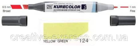 ZIG KURECOLOR TWIN WS with 6-count box No.124, фото 1
