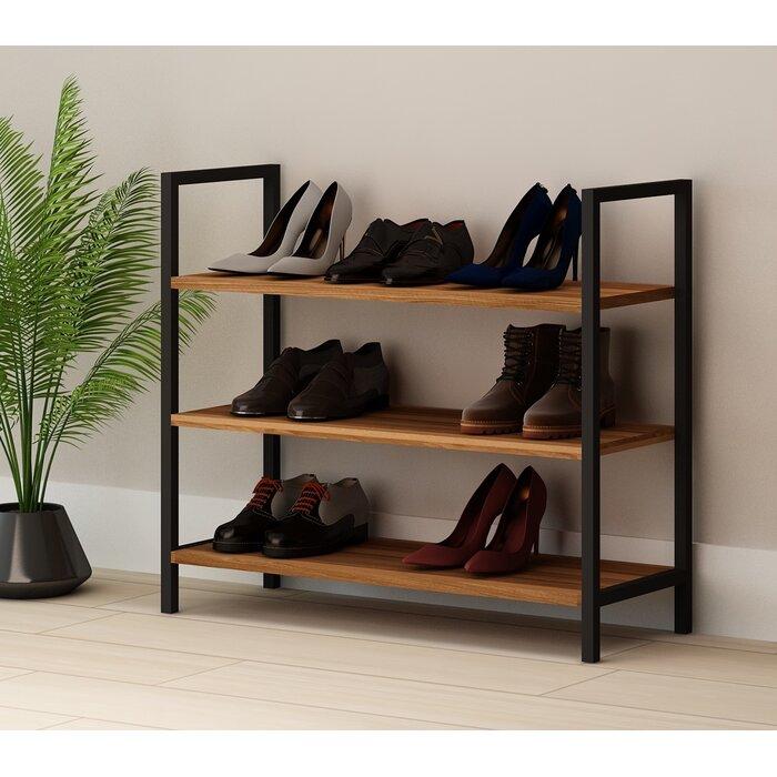 Тумба для обуви в стиле Лофт 700х800х300 ПО103, цена 7181 ₴: купить на ...