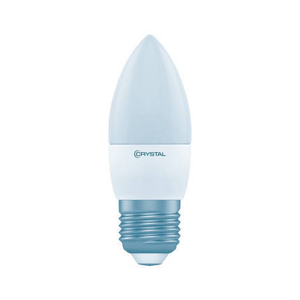 Лампа світлодіодна свічка 6W Е27 4000K CRYSTAL C37 (C37-002), фото 2