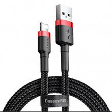 USB кабель для швидкої зарядки iPhone Samsung Xiaomi Baseus 1m Lightning 2.4 A / Micro Usb 2.4 A / Type C 3A