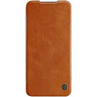 Nillkin Xiaomi Redmi K30 Qin leather Brown case Шкіряний Чохол Книжка