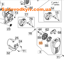 Шків стартера для повітродувки Oleo-Mac BV 900 (CFI0804900)