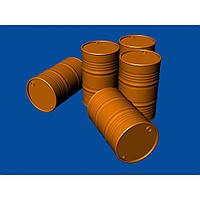 Модель бочки 200 л. в масштабі 1/144. METALLIC DETAILS MDR14407