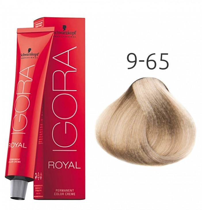 Крем-фарба для волосся Schwarzkopf Igora Royal 9-65 Блондин Шоколадний Золотистий 60 мл