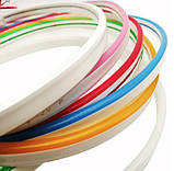 Зелена неонова світлодіодна стрічка 12х6 мм. Мінімальний відрізок 10 см. Ціна за 10 см., фото 3