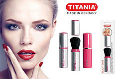 Пензлик для пудри у футлярі натуральний TITANIA art.1948B