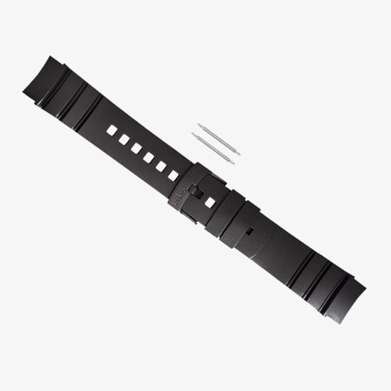 Ремінець для смарт-годин SUUNTO ELEMENTUM AQUA BLACK SILICONE RUBBER STRAP (НАБІР), фото 1