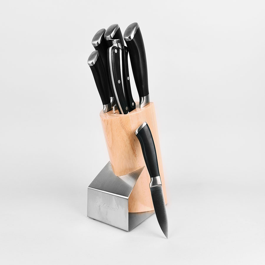 Набір ножів MAESTRO з 7 предметів Колір чорний 1421м, фото 1