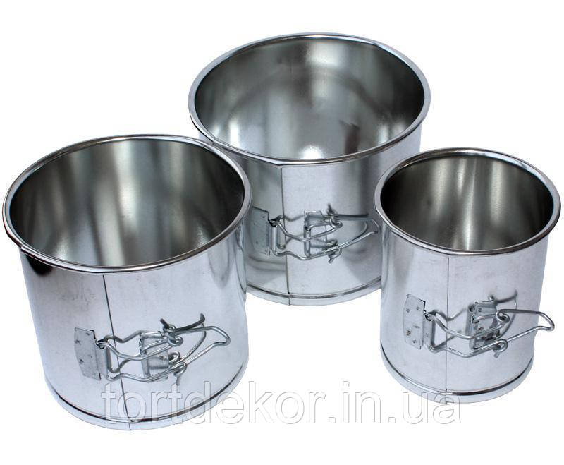 Набір форм для випічки Паски разьемный 3 шт, фото 1