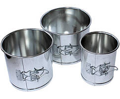 Набір форм для випічки Паски разьемный 3 шт