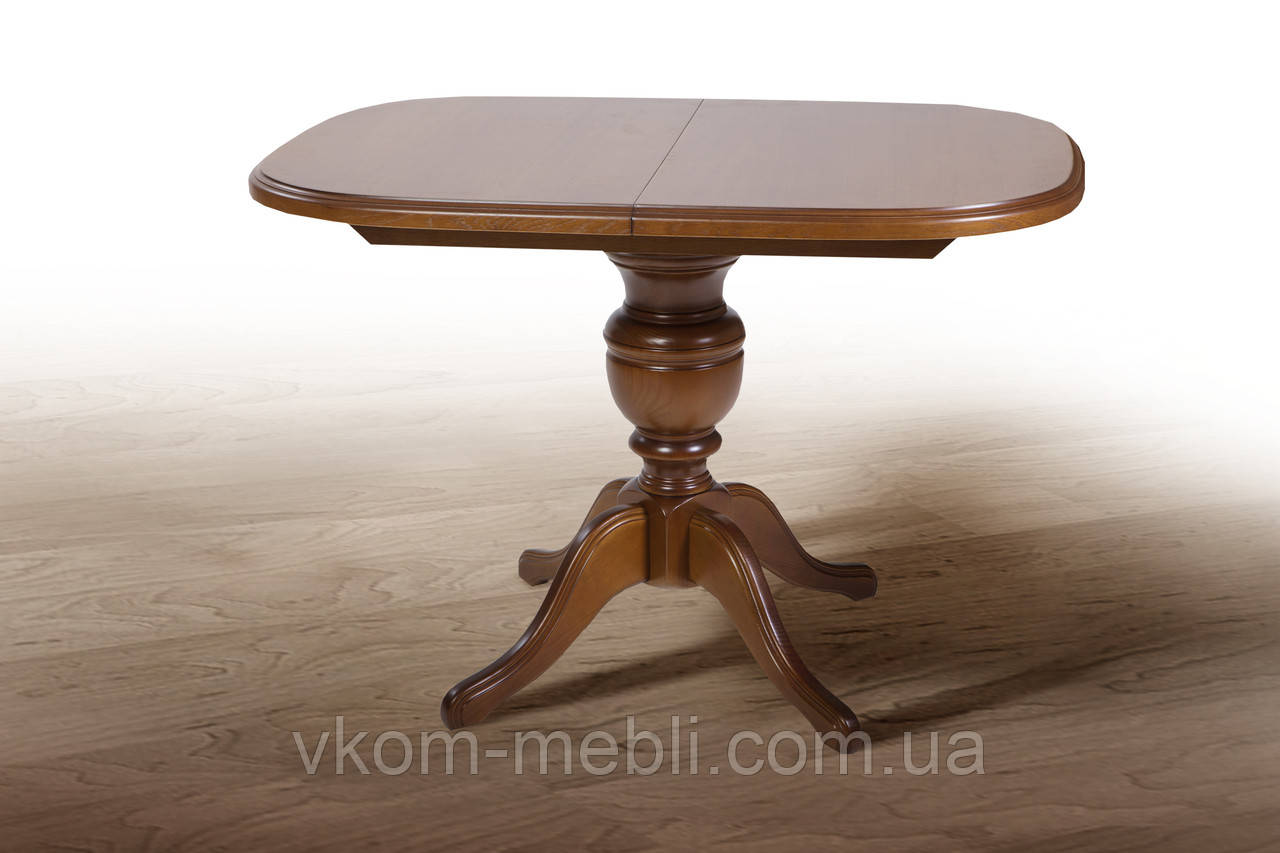 Стіл обідній розкладний Тріумф білий, фото 1