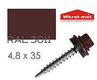 SDF 4.8x35 (3011) Саморез для крепления металлического профиля к деревянным конструкциям, п = 250шт