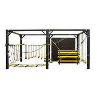 Дитячий мотузковий майданчик «ЛАЗАЛКА»