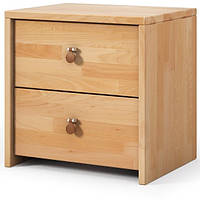 Приліжкова тумба в спальню Tb042 дерев'яна з бука ТМ Mobler